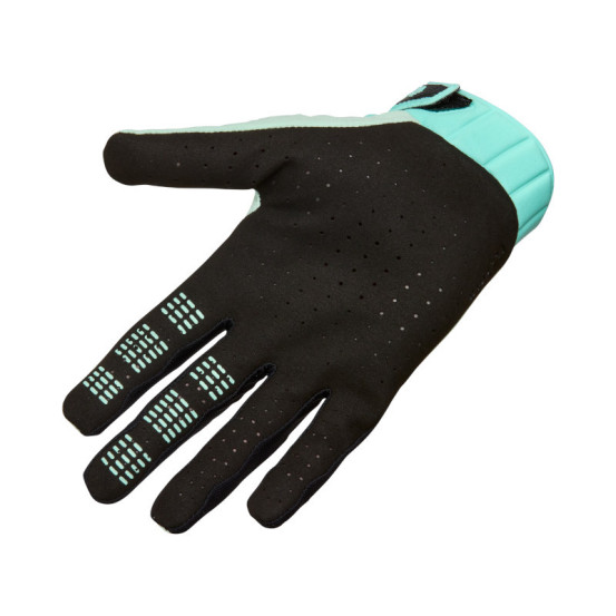 Gants cross FOX Flexair - Turquoise