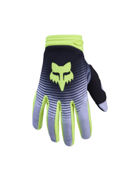 Gants cross enfant FOX 2026 180 Collect - Gris Jaune