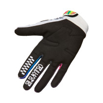 Gants cross FOX 2026 180 Image Cosmo - Blanc Noir 2