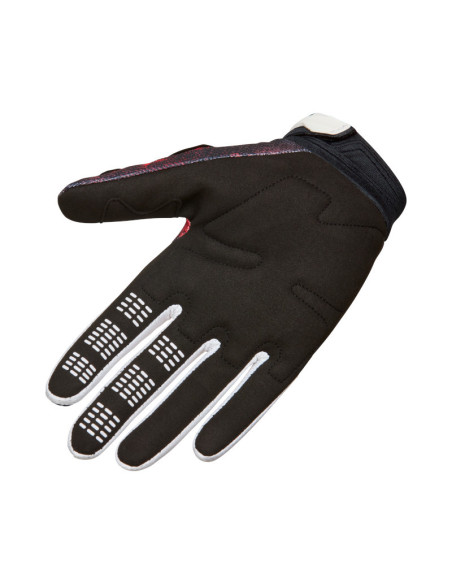 Gants cross FOX 2026 180 Kairos - Blanc Rouge Fluo