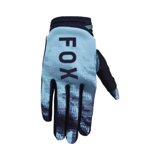 Gants cross enfant FOX 2026 180 Kairos - Turquoise
