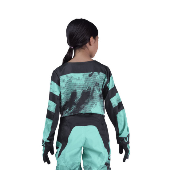 Maillot cross enfant FOX 2026 180 Kairos - Turquoise