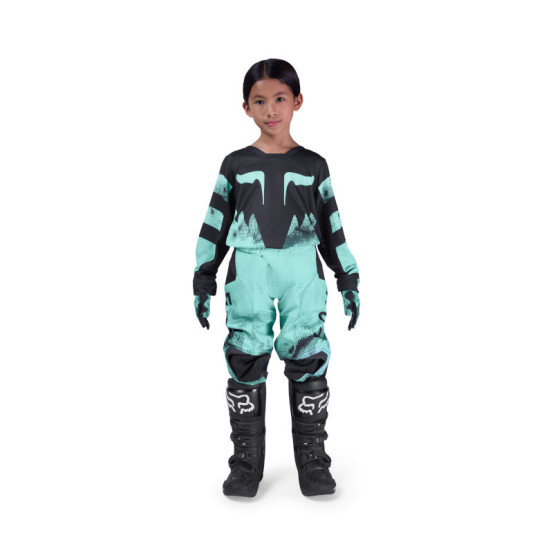 Maillot cross enfant FOX 2026 180 Kairos - Turquoise