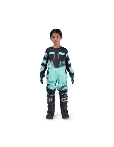 Maillot cross enfant FOX 2026 180 Kairos - Turquoise