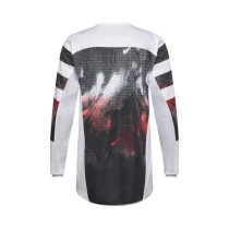 Maillot cross FOX 2026 180 Kairos - Blanc Rouge Fluo 2