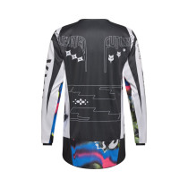 Maillot cross FOX 2026 180 Image Cosmo - Blanc Noir 2