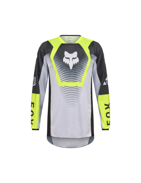Maillot cross FOX 2026 180 Collect - Gris Jaune
