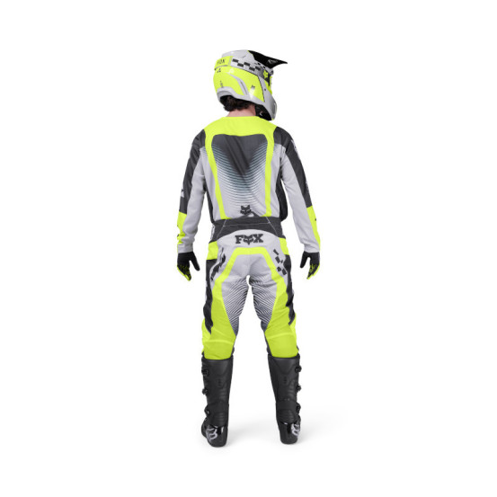 Maillot cross FOX 2026 180 Collect - Gris Jaune