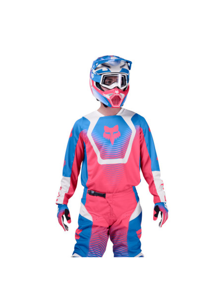 Maillot cross FOX 2026 180 Collect - Bleu Rose