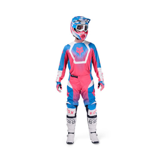 Maillot cross FOX 2026 180 Collect - Bleu Rose