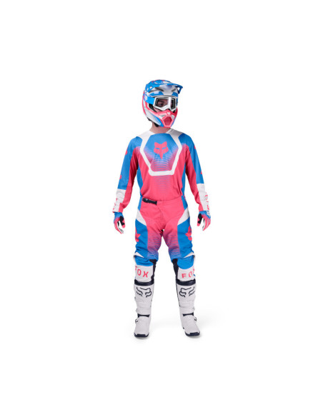 Maillot cross FOX 2026 180 Collect - Bleu Rose