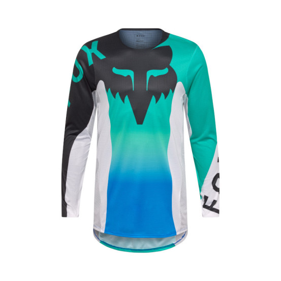 Maillot cross FOX 2026 Flexair Spire - Aqua