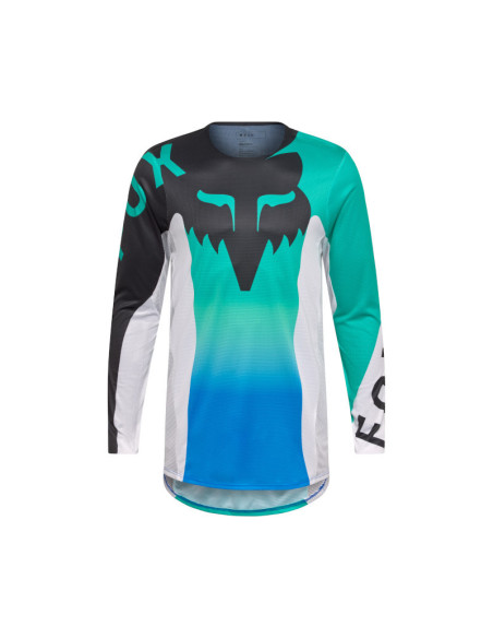 Maillot cross FOX 2026 Flexair Spire - Aqua
