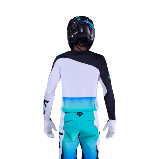 Maillot cross FOX 2026 Flexair Spire - Aqua