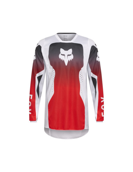 Maillot cross FOX 2026 180 Shield - Rouge Fluo