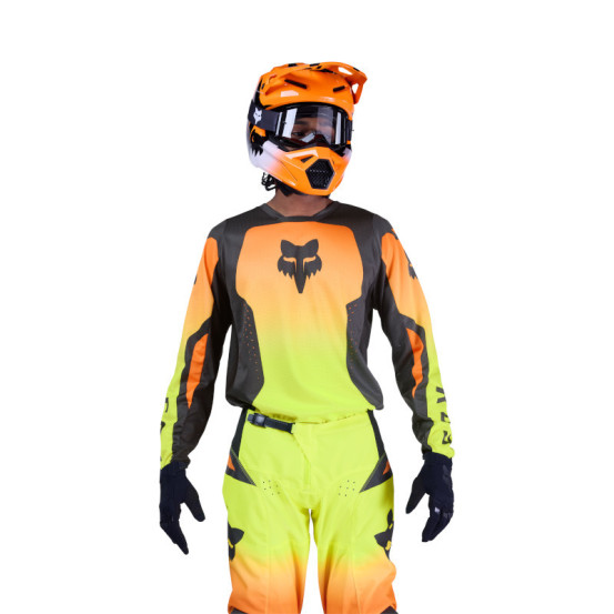 Maillot cross FOX 2026 180 Shield - Jaune Fluo