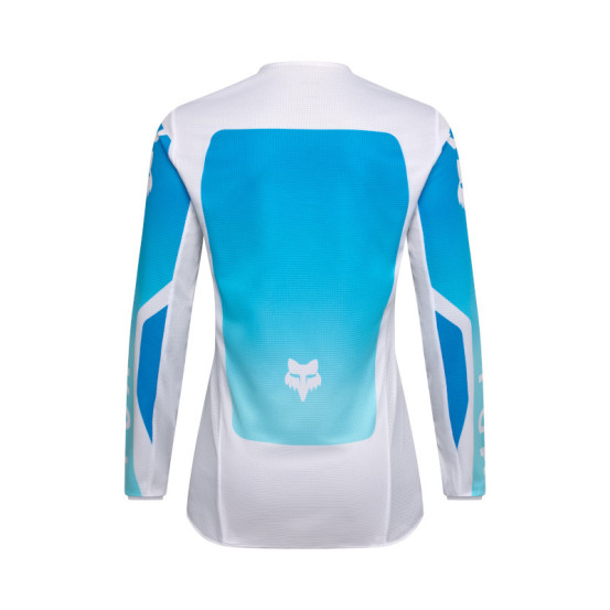 Maillot cross femme FOX 2026 180 Shield - Blanc Bleu