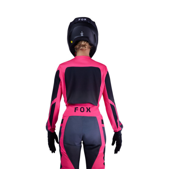 Maillot cross femme FOX 2026 180 Shield - Noir Rose