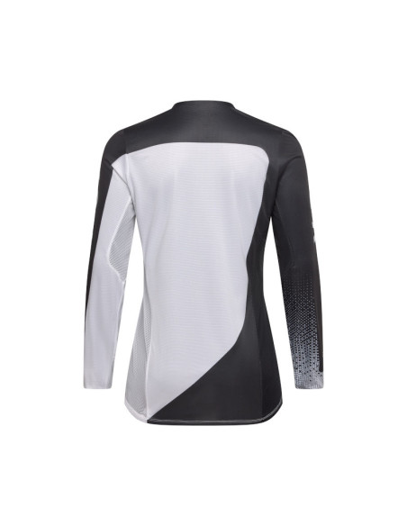 Maillot cross femme FOX 2026 Flexair Fracture - Blanc Noir