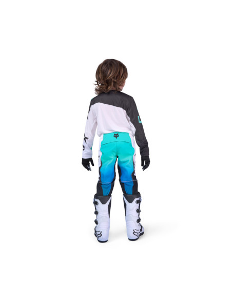 Maillot cross enfant FOX 2026 Flexair Spire - Aqua