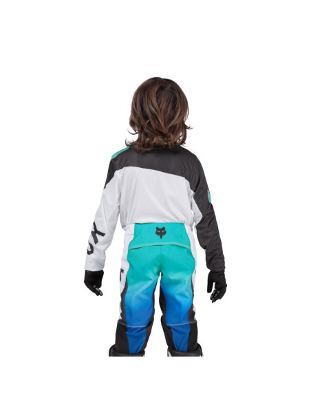 Maillot cross enfant FOX 2026 Flexair Spire - Aqua