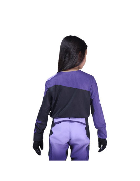 Maillot cross enfant FOX 2026 Flexair Spire - Violet Lila