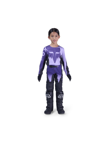 Maillot cross enfant FOX 2026 Flexair Spire - Violet Lila