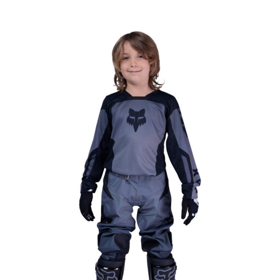 Maillot cross enfant FOX 2026 180 Shield - Noir