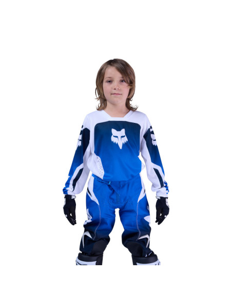Maillot cross enfant FOX 2026 180 Shield - Bleu