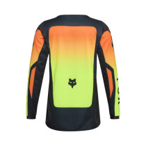 Maillot cross enfant FOX 2026 180 Shield - Jaune Fluo 2