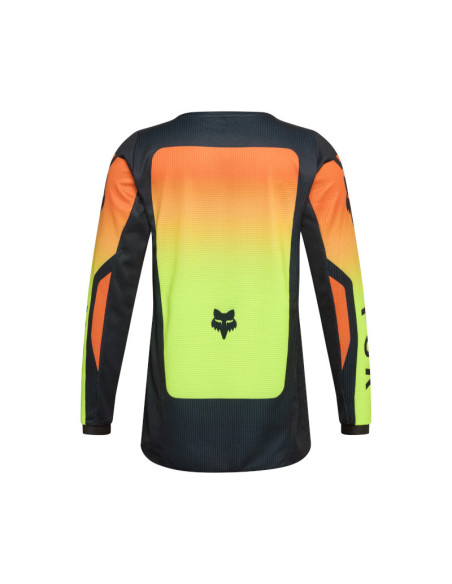 Maillot cross enfant FOX 2026 180 Shield - Jaune Fluo