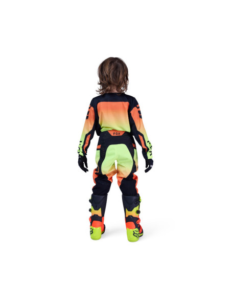 Maillot cross enfant FOX 2026 180 Shield - Jaune Fluo
