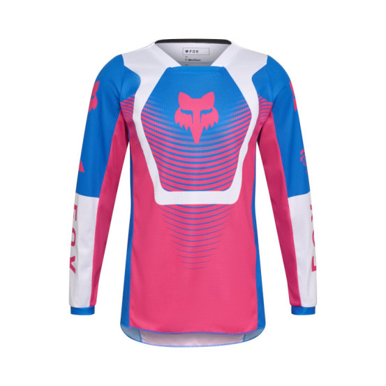 Maillot cross enfant FOX 2026 180 Collect - Bleu Rose