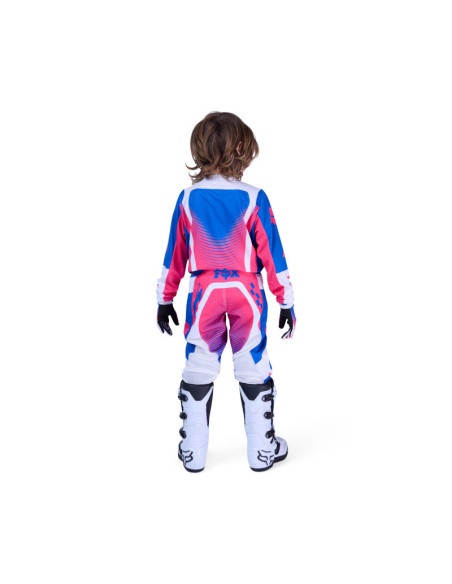 Maillot cross enfant FOX 2026 180 Collect - Bleu Rose