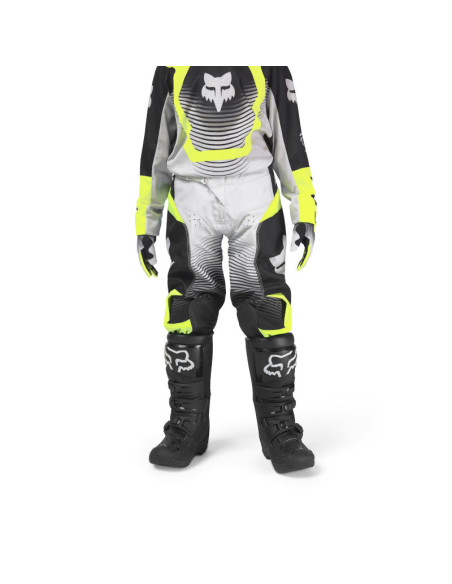 Pantalon cross enfant FOX 2026 180 Collect - Gris Jaune