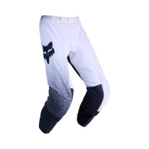 Pantalon cross FOX 2026 Flexair Fracture - Blanc Noir