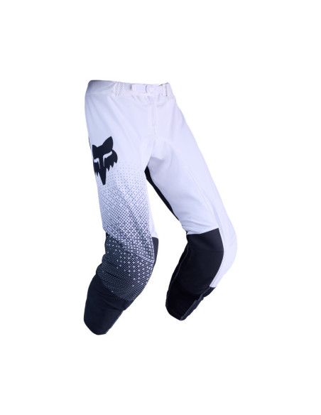Pantalon cross FOX 2026 Flexair Fracture - Blanc Noir