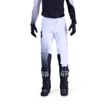 Pantalon cross FOX 2026 Flexair Fracture - Blanc Noir 2