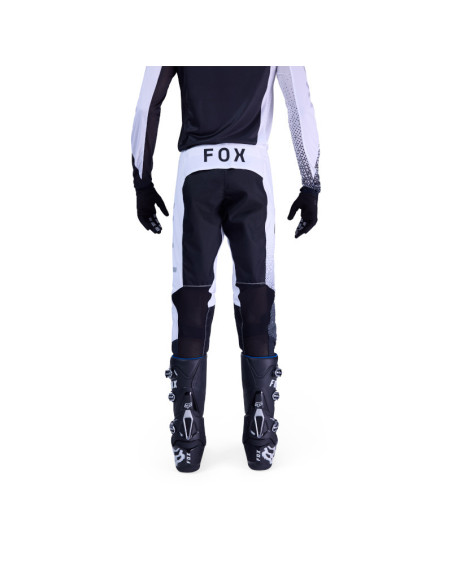 Pantalon cross FOX 2026 Flexair Fracture - Blanc Noir
