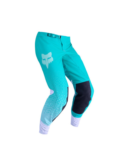 Pantalon cross femme FOX 2026 Flexair Fracture - Aqua