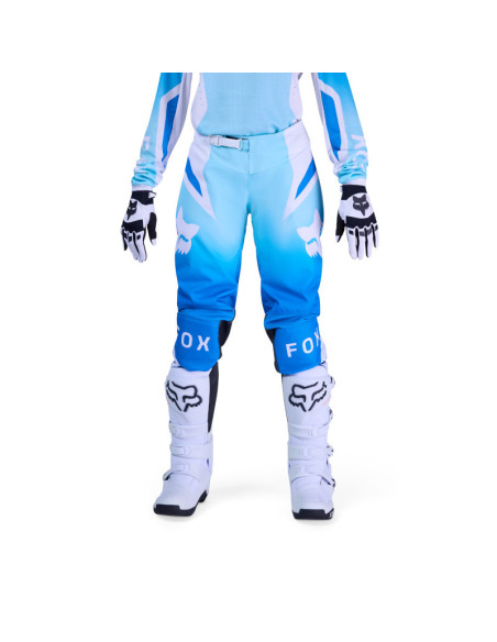 Pantalon cross femme FOX 2026 180 Shield - Blanc Bleu