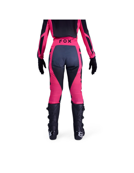 Pantalon cross femme FOX 2026 180 Shield - Noir Rose