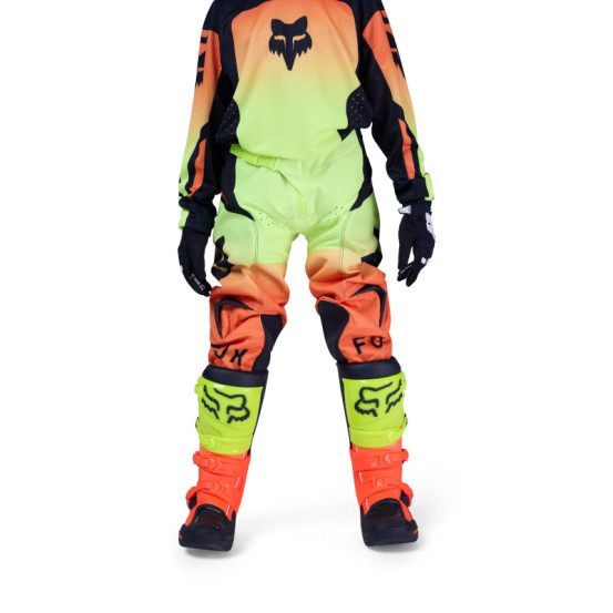 Pantalon cross enfant FOX 2026 180 Shield - Jaune Fluo