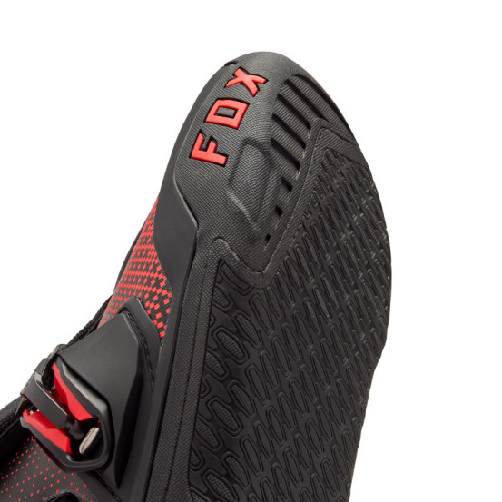 Bottes cross FOX Instinct - Rouge Fluo