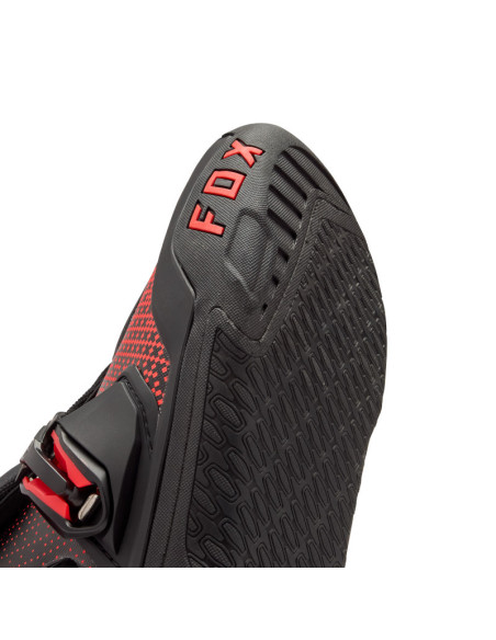 Bottes cross FOX Instinct - Rouge Fluo