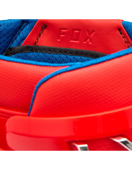 Bottes cross FOX Instinct - Rouge Fluo