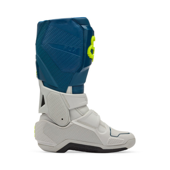 Bottes cross FOX Instinct - Bleu Jaune