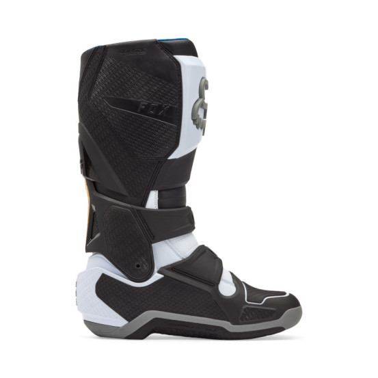 Bottes cross FOX Instinct - Blanc Noir Gris