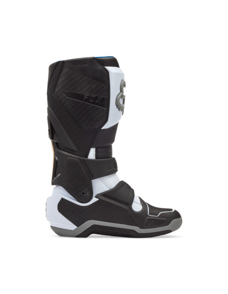 Bottes cross FOX Instinct - Blanc Noir Gris
