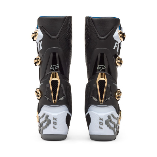 Bottes cross FOX Instinct - Blanc Noir Gris